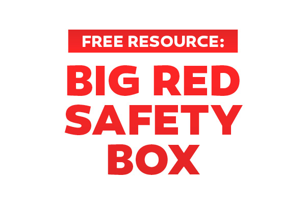 Big Red Safety Box