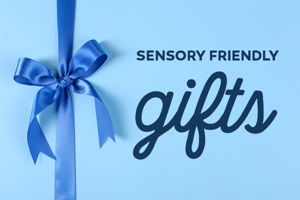 Wrapped sensory friendly present for children