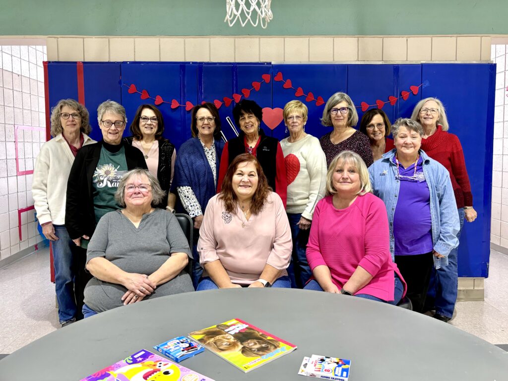 Group of Epsilon Sigma Alpha sorority volunteers at the Heartspring Day of Love event