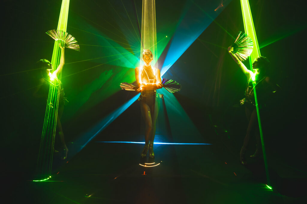 Three Quixotic performers