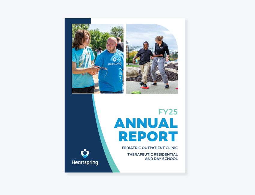 Cover of the Heartspring Annual Report